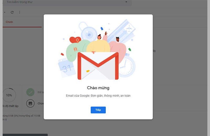 cách tạo gmail trên máy tính