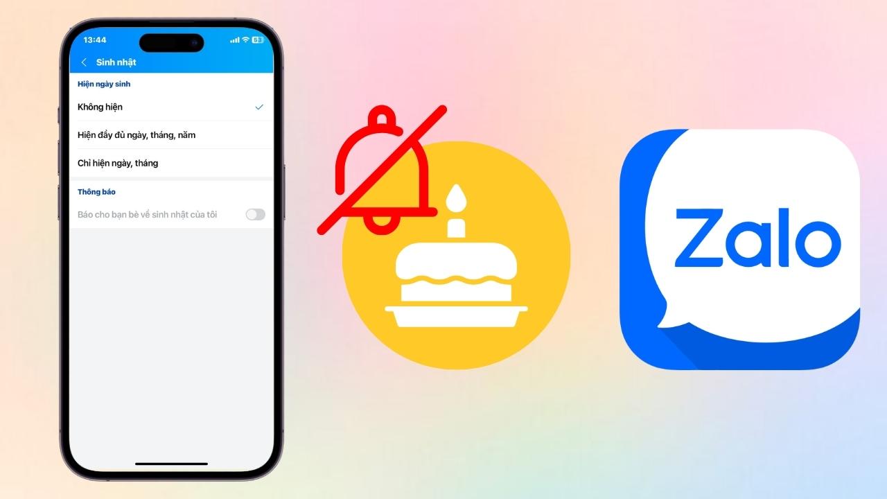 vì sao tắt thông báo sinh nhật trên zalo