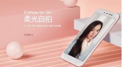 Xiaomi Redmi Note 5A ra mắt: selfie đẹp, pin trâu, giá rẻ