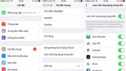 Thủ thuật hạn chế sử dụng dữ liệu di động trên iPhone