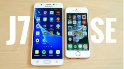 So sánh iPhone SE trôi bảo hành và Galaxy J7 Prime giá rẻ