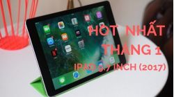 Ưu đãi tháng 1: Mua iPad 2017 Gen 5 giảm ngay 500.000 đồng kèm trả góp 0%