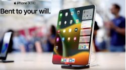 iPhone X Fold gập siêu đẹp, thách thức cả Galaxy Fold và Mate X