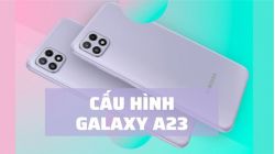 Cấu hình Samsung Galaxy A23: Màn hình 90Hz siêu mượt, 4 camera 50MP