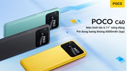 Xiaomi POCO C40 ra mắt: Màn hình lớn, pin khủng 6k giá 3.49 triệu