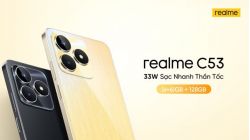 Cấu hình realme C53: Màn hình 90Hz, Pin 5000 mAh 33W, Camera kép 50MP sắc nét 