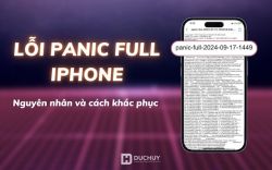 Lỗi Panic Full iPhone là gì? Các kiểm tra và khắc phục chi tiết