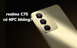 realme C75 có NFC không? Hỗ trợ kháng nước IP69, pin 6000 mAh